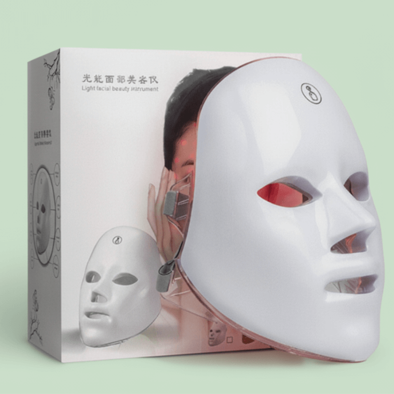 Lucemvita™ LED Facial Red Light Therapy Skin Care Wellness Mask